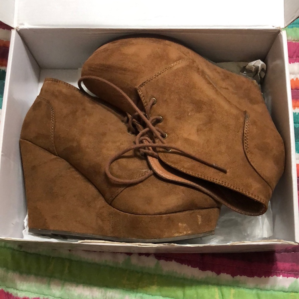 Shï Brown High Heel Boots